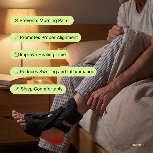 Adjustable Night Splint For Plantar Fasciitis Pain