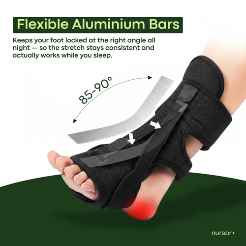 Adjustable Night Splint For Plantar Fasciitis Pain
