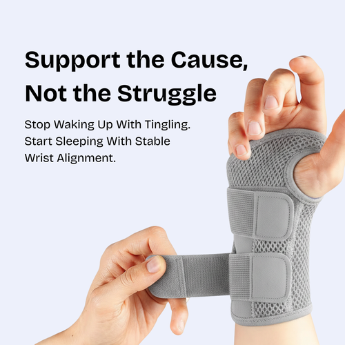 Adjustable Carpal Tunnel Wrist Brace for Arthritis Tendinitis Pain Relief