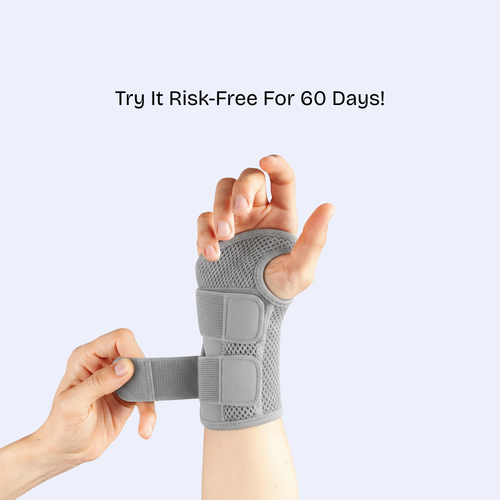 Adjustable Carpal Tunnel Wrist Brace for Arthritis Tendinitis Pain Relief
