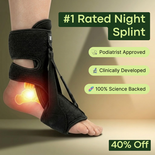 Adjustable Night Splint For Plantar Fasciitis Pain